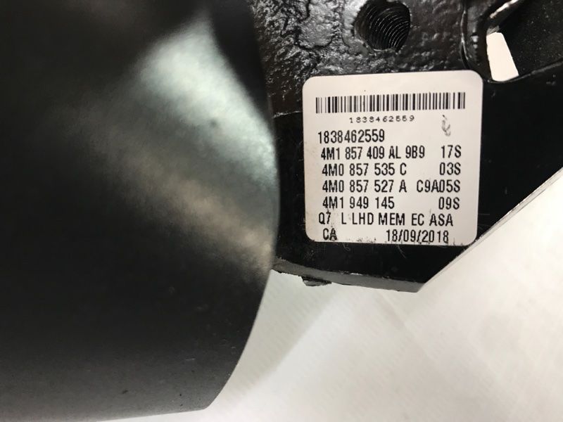 Зеркало бокового вида 4M1857409AL9B9 Audi Q7