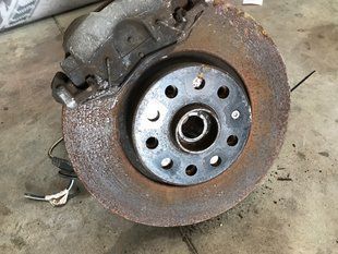 Тормозной диск 5Q0615301F Volkswagen Tiguan