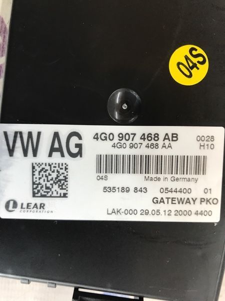 Блок, діагностичний інтерфейс шин 4G0907468AB Audi A6