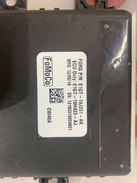 Блок управления камеры E1GT19J201AK Ford Edge