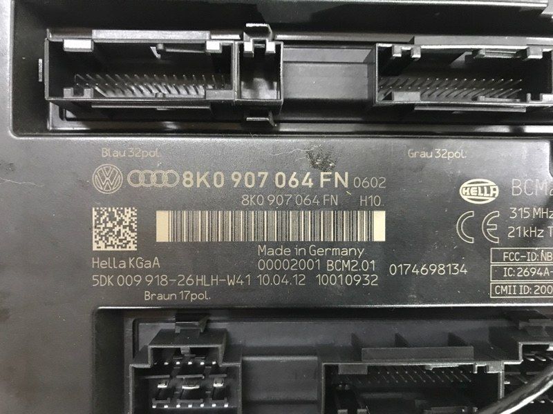 Блок комфорта 8K0907064FN Audi A4 Allroad