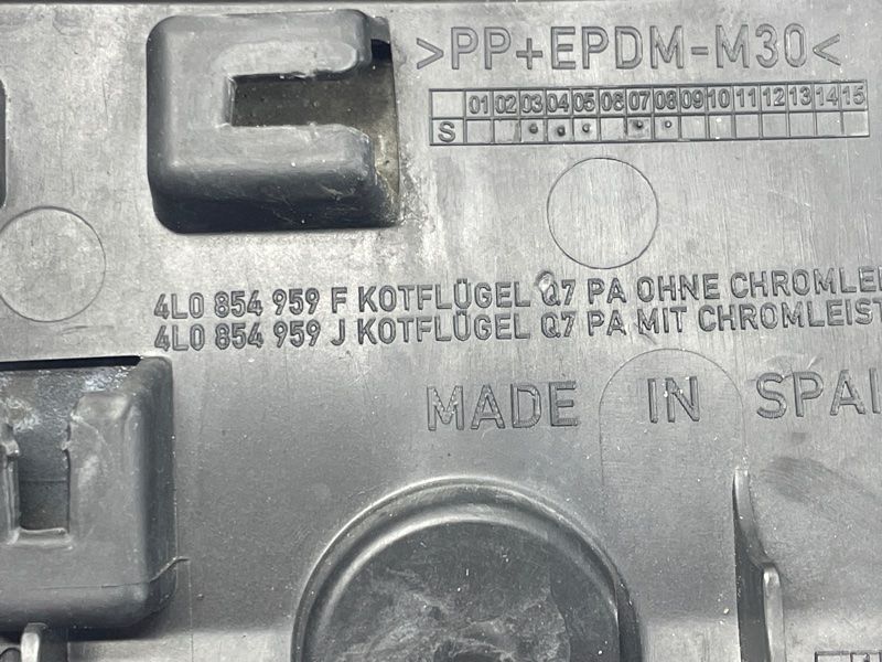 Накладка крила 4L0854959J Audi Q7