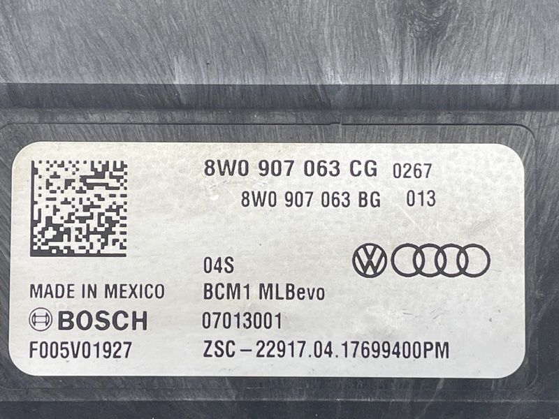 Блок комфорту 8W0907063CG Audi Q5