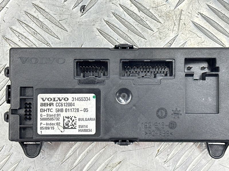 Блок управления кондиционером 31455334 Volvo XC90