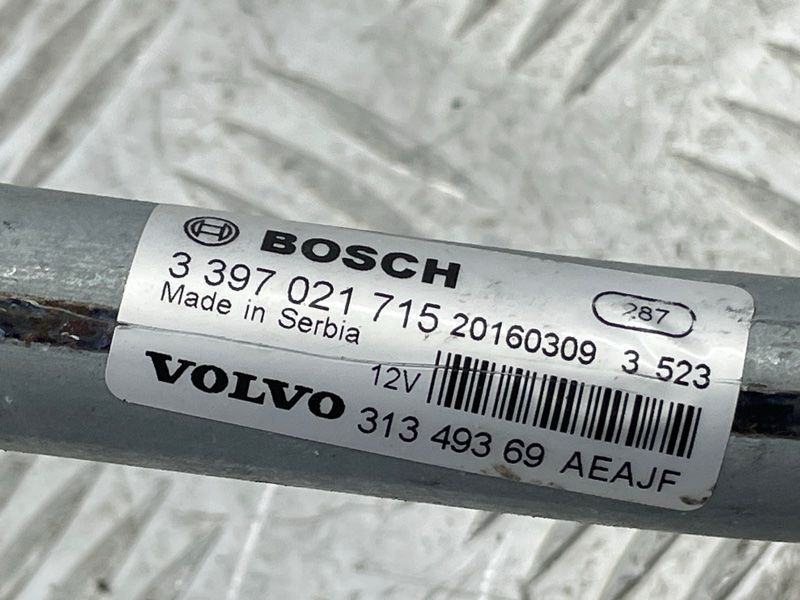 Мотор і трапеція склоочисників 31349369 Volvo XC90