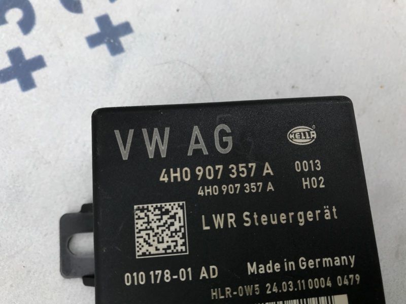 Блок керування системи адаптивного освітлення та коректора фар 4H0907357A Audi A7