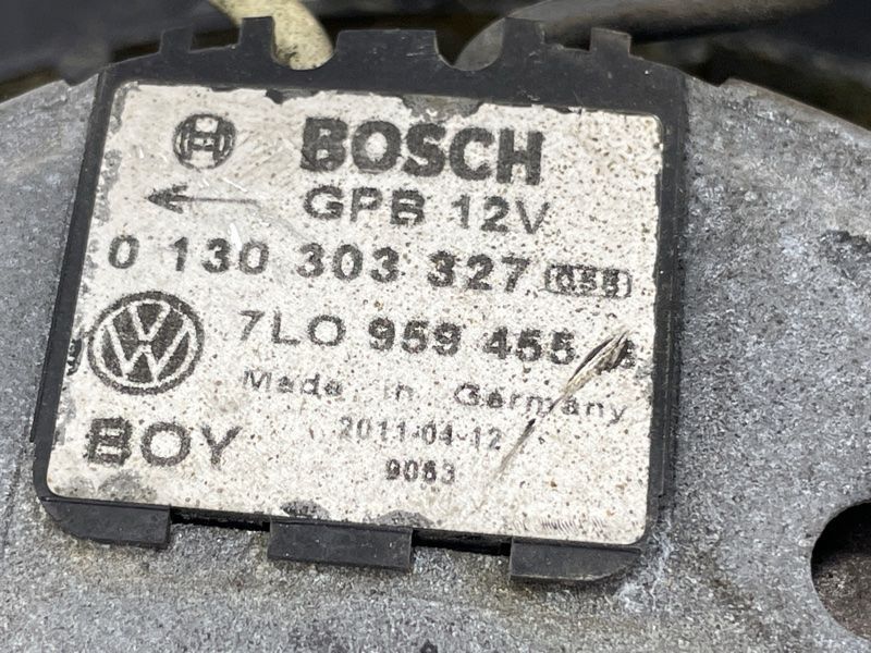 Вентилятор радіатора з блоком керування 7L0959455F Audi Q7