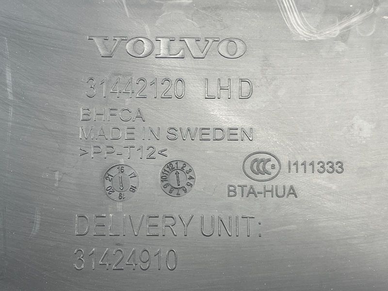 Водовідвідний щиток Volvo XC60