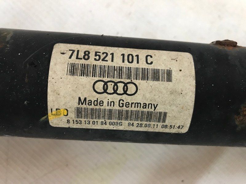 Карданний вал 7L8521101C Audi Q7