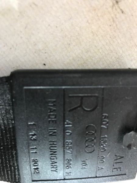 Ремінь безпеки 4L0857806H Audi Q7