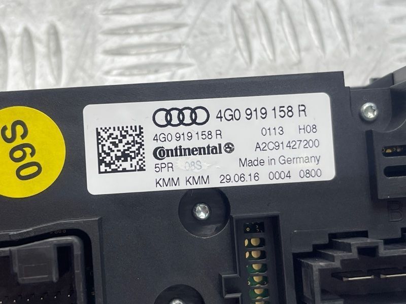 Панель управления климат-контролем 4G0919158R Audi A6