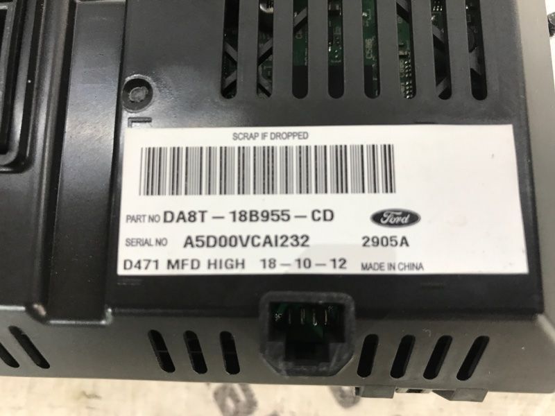 Монитор, дисплей, навигация MMI da8t18b955cd Ford Flex
