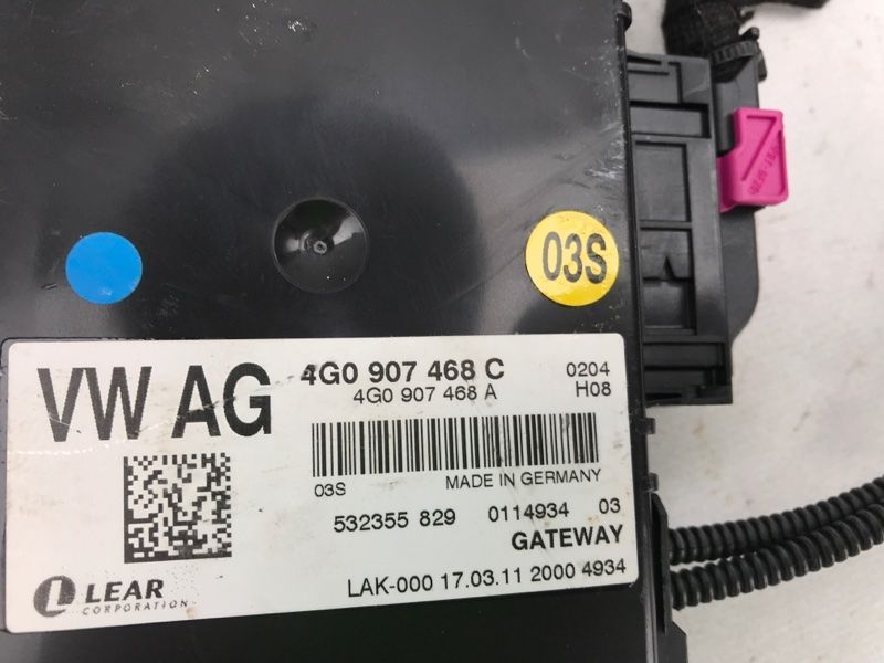 Діагностичний інтерфейс для шини даних (Gateway) 4G0907468C Audi A7
