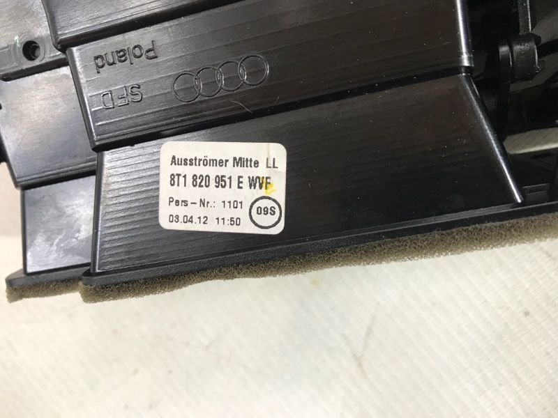 Дефлектор повітропроводу 8T1820951E Audi A4 Allroad