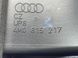 Повітропровід сидінь заднього ряду центральний 4M0815217 Audi Q7 Audi Q7 #3