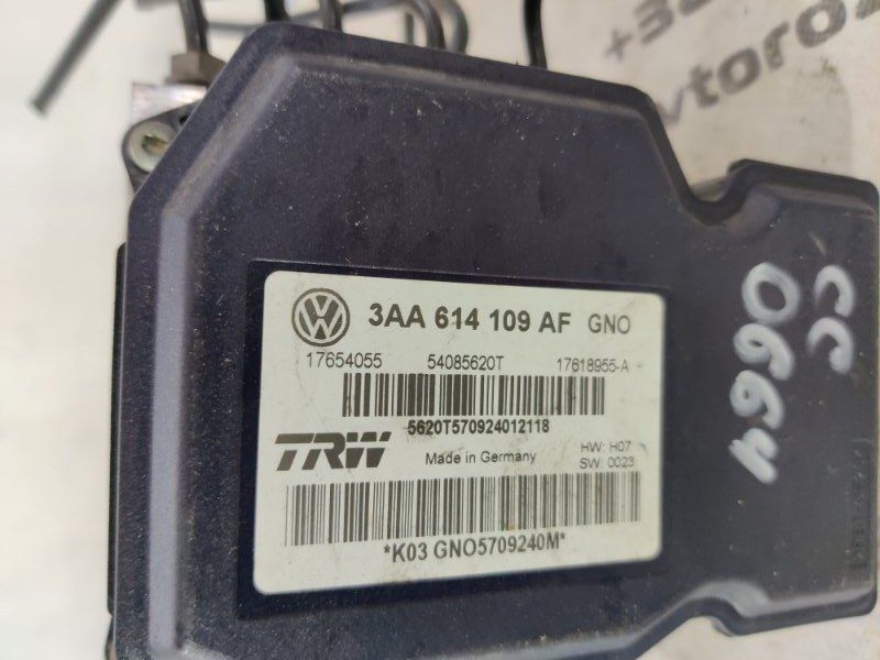Блок ABS 3AA614109AF Volkswagen CC