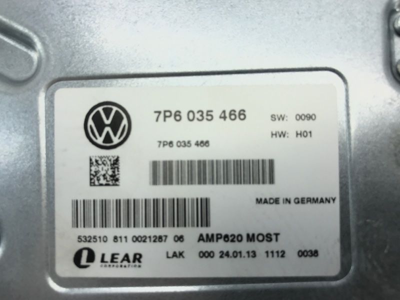 Підсилювач звуку 7P6035466 Volkswagen Touareg