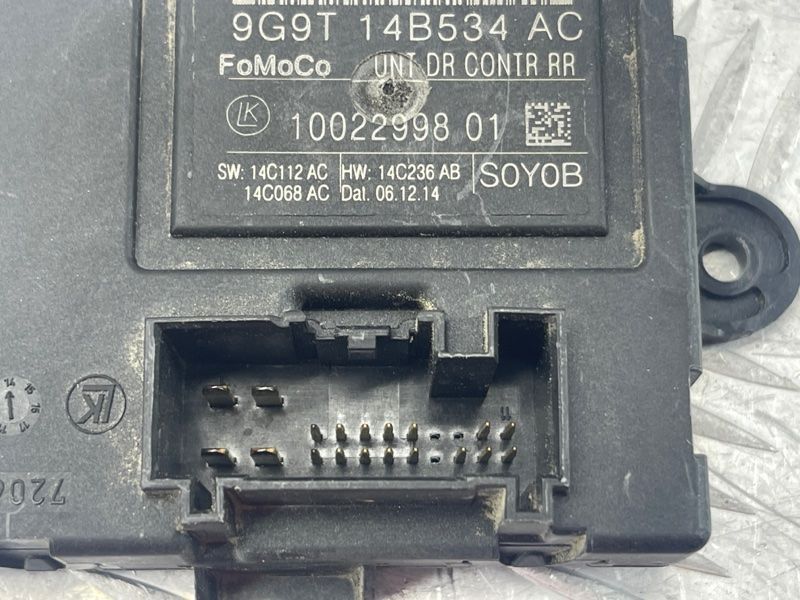 Блок керування дверей 9G9T14B534AC Volvo XC60
