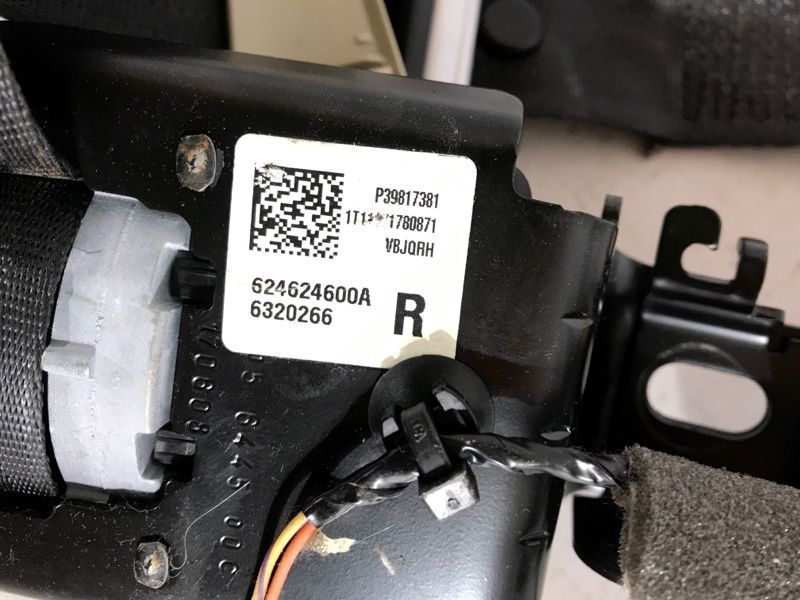 Ремень безопасности 39817381 Volvo XC60