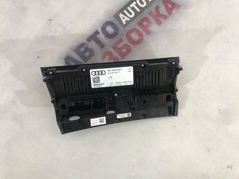 Панель управления климат-контролем 8K1820043T Audi A4 Allroad