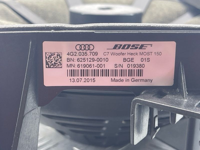 Сабвуфер BOSE 4G2035709 Audi A6