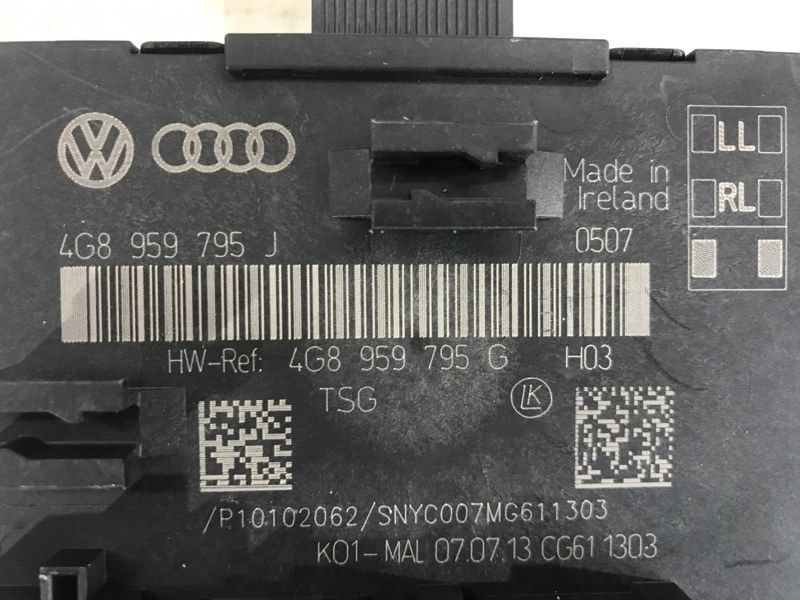 Блок управления двери 4G8959795J Audi A6