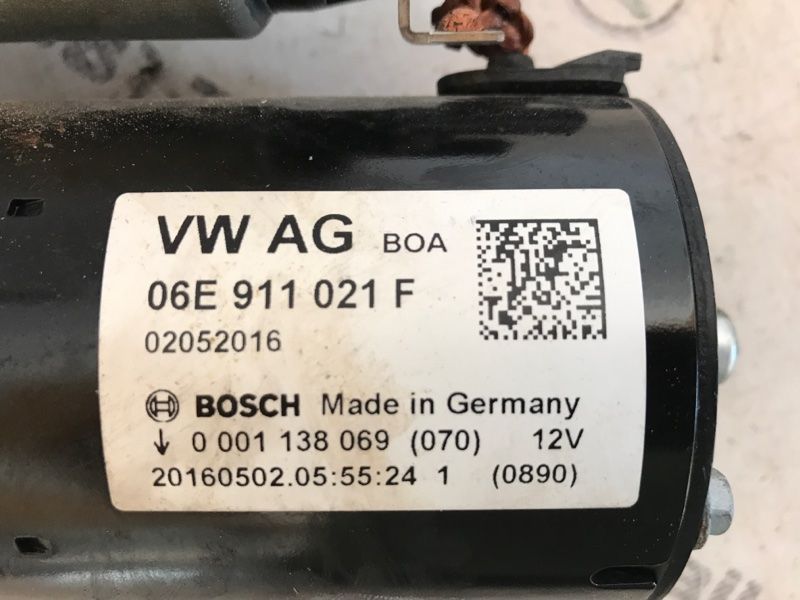 Стартер 06E911021F Audi A6