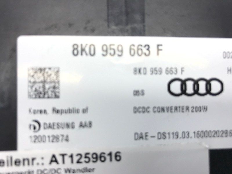 Стабилизатор напряжения 8K0959663F Audi A6