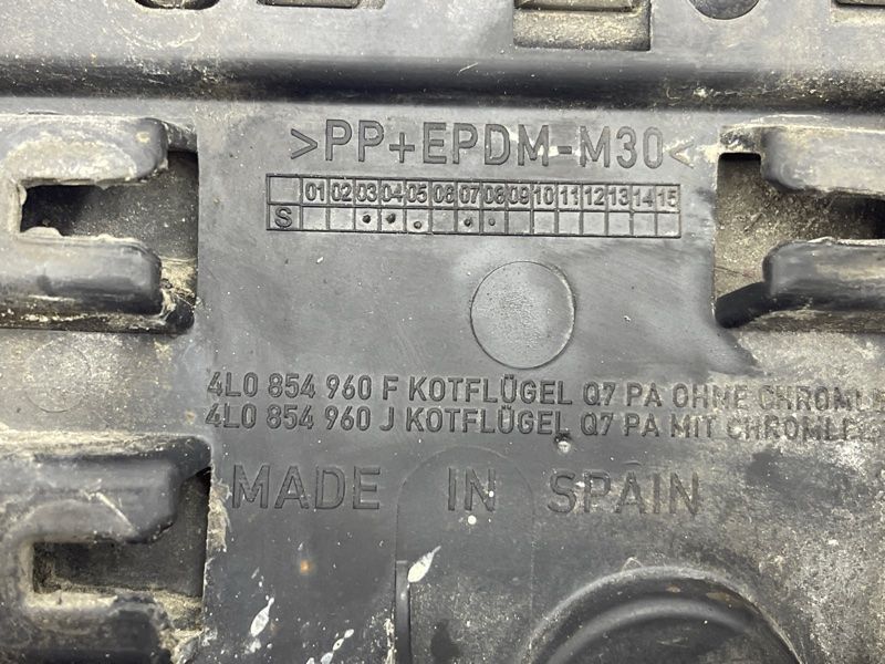 Накладка крыла 4L0854960J Audi Q7