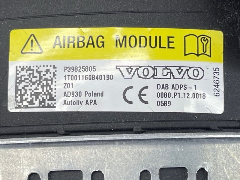 Подушка безпеки керма 39825805 Volvo XC90 Volvo XC90