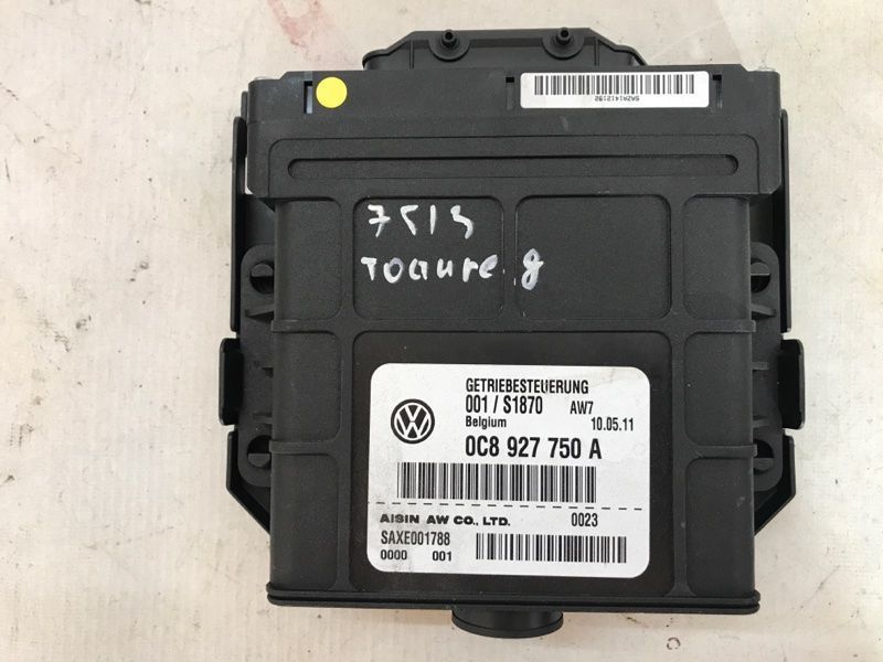 Блок керування АКПП 0C8927750A Volkswagen Touareg