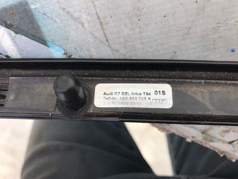 Молдинг даху 4G5853703K Audi A6
