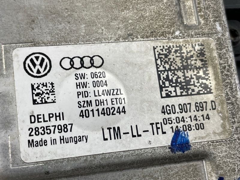 Блок управления фары 4G0907697D Audi Q5