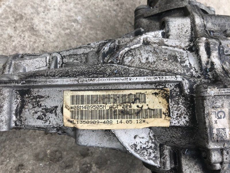 Редуктор переднього моста 0BM409505M Audi Q7