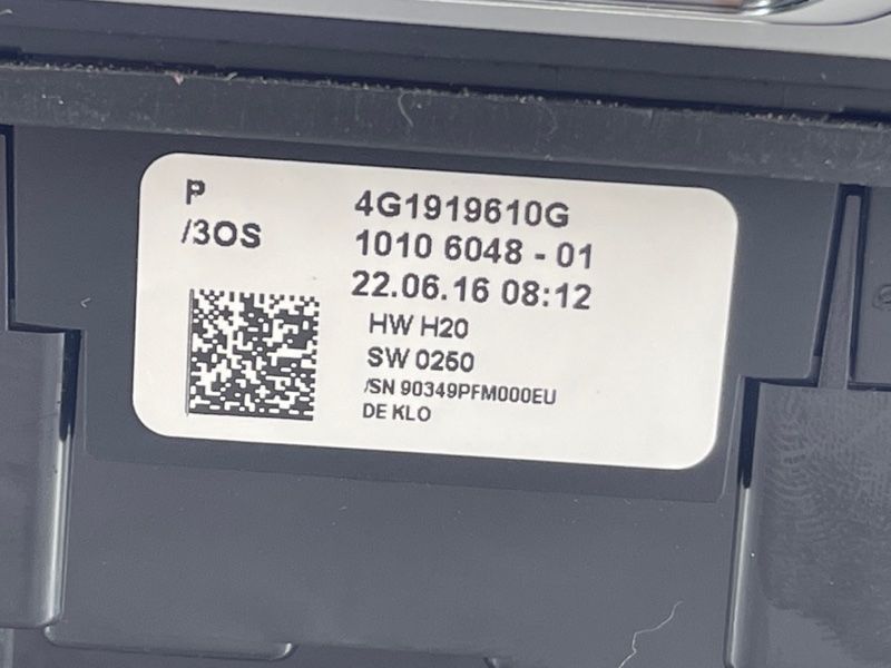 Панель керування MMI з тачпадом Audi A6