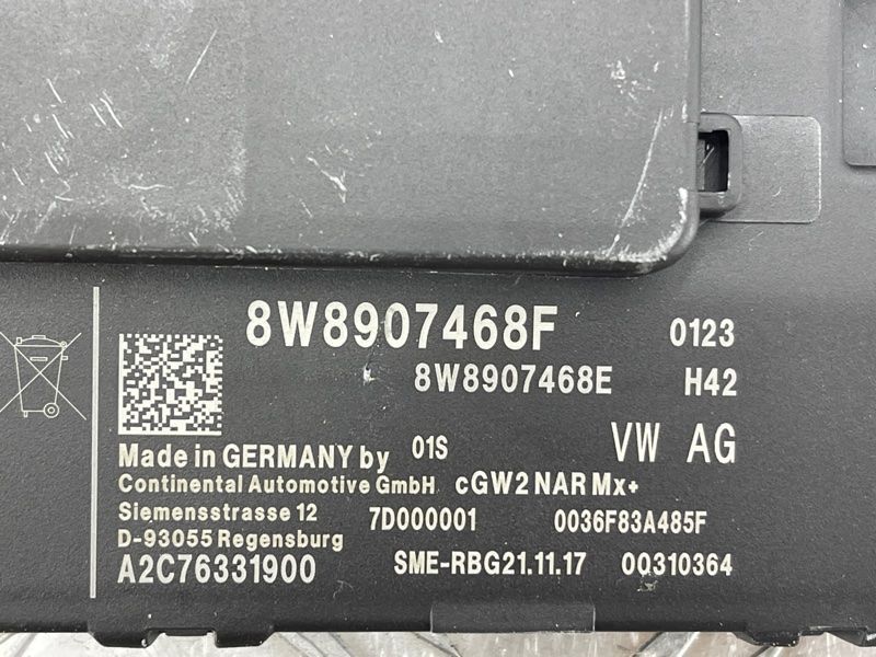 Діагностичний інтерфейс для шини даних (Gateway) 8W8907468F Audi Q7