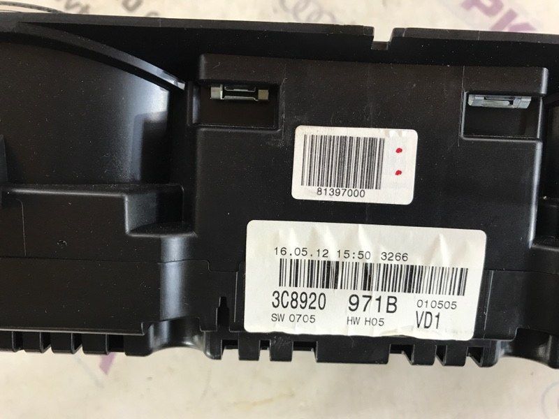 Комбинация приборов / Спидометр 3C8920971B Volkswagen CC