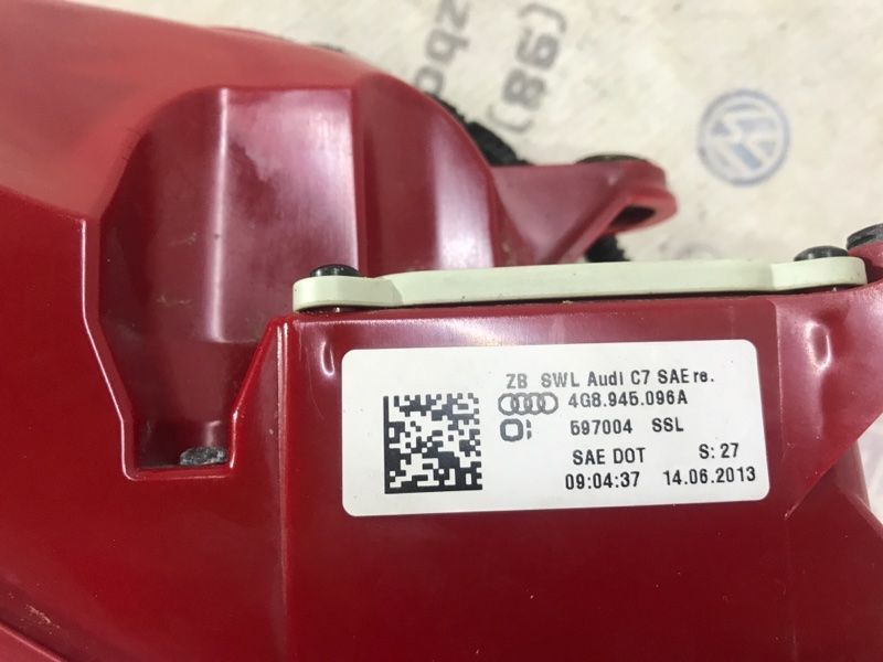 Стоп / Фонарь LED внешний 4G8945096A Audi A7