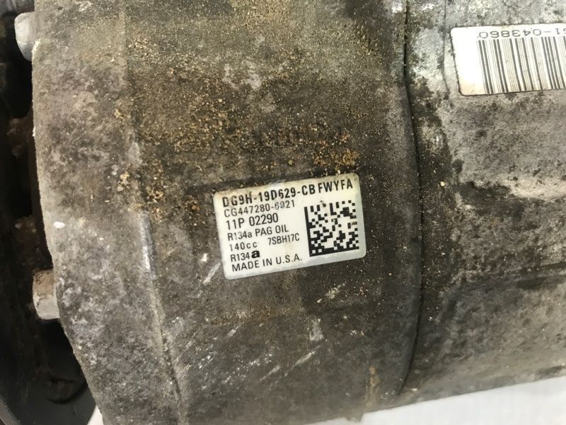 Компресор кондиціонера DG9H19D629CB Ford Fusion