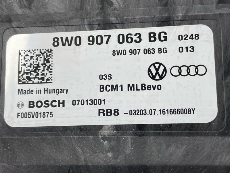 Блок комфорта 8W0907063BG Audi A4 Allroad