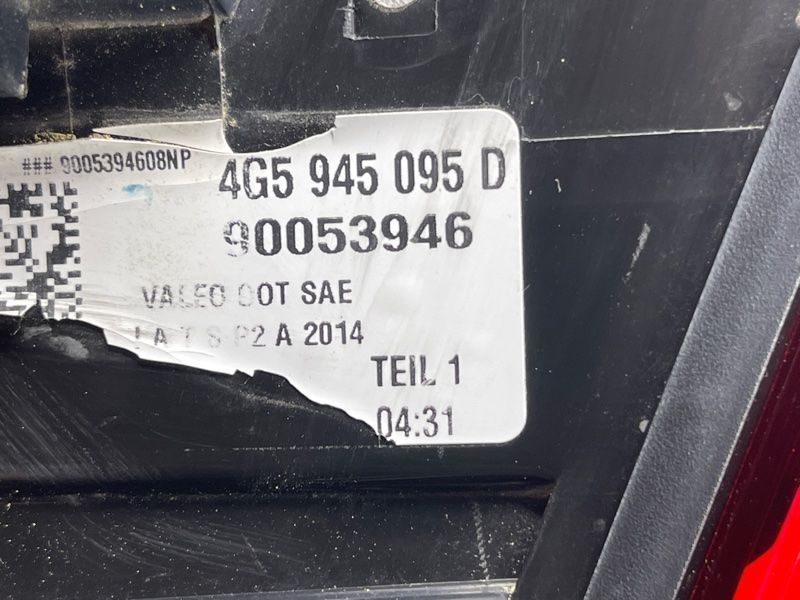 Стоп / ліхтар зовнішній 4G5945095D Audi A6