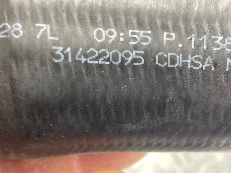 Патрубок інтеркулера 31422095 Volvo XC60