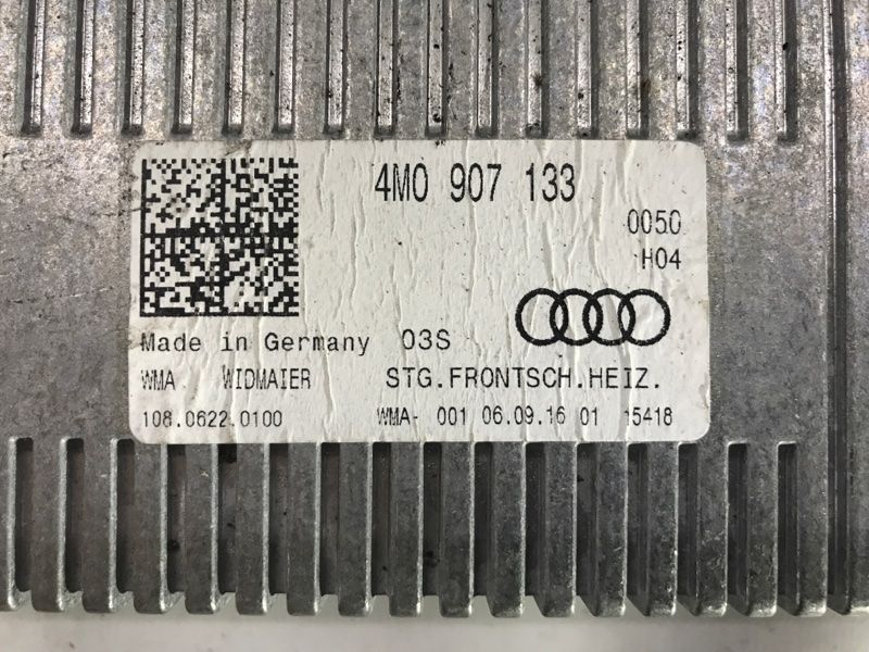 Блок управления обогревом лобового стекла 4M0907133 Audi Q7