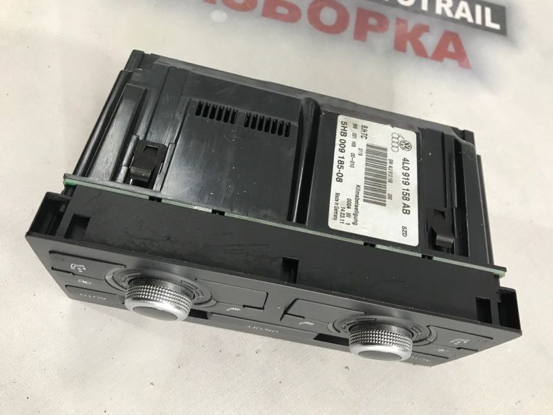 Панель керування клімат-контролем 4L0919158ABSZD Audi Q7