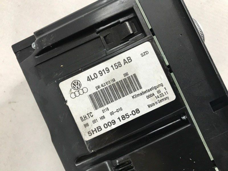 Панель керування клімат-контролем 4L0919158ABSZD Audi Q7