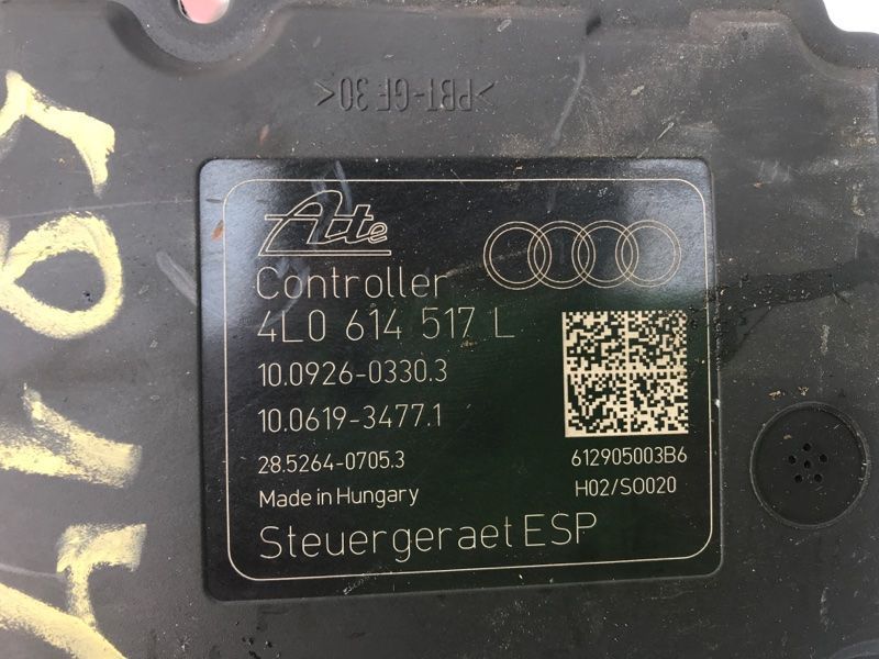 Блок ABS 4L0614517L Audi Q7