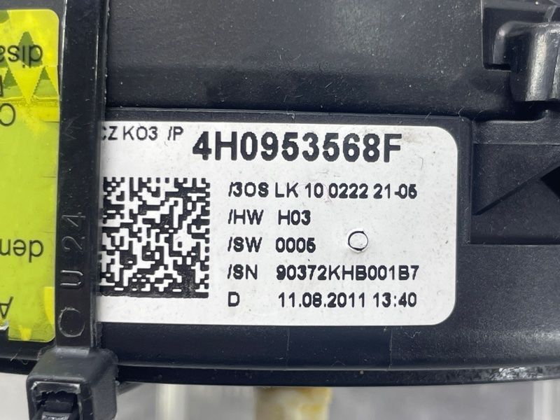 Шлейф руля 4H0953568F Volkswagen Touareg