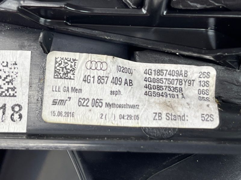 Зеркало бокового вида 4G1857409AB Audi A6