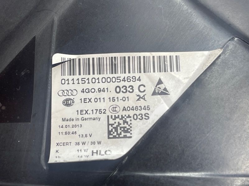 Фара FULL LED 4G0941773C Audi S6