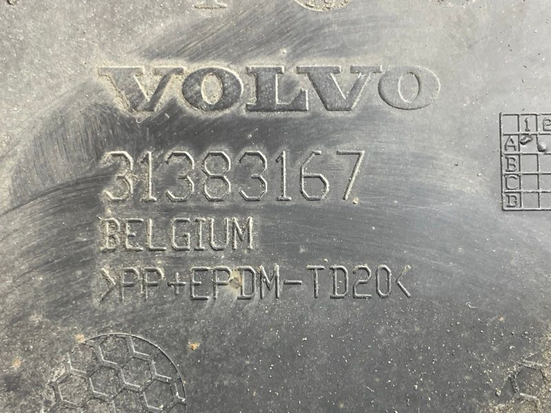 Защита переднего бампера нижняя 31383167 Volvo XC60 Volvo XC60